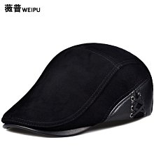 冬季帽子男前進帽夾棉鴨舌帽中老年人爸爸帽爺爺老頭帽加絨護耳帽 歷史價格詳細信息