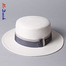 草帽mrduck手工編織巴拿馬草帽男夏天紳士遮陽帽白色禮帽女士防曬帽子 新品 歷史價格詳細信息