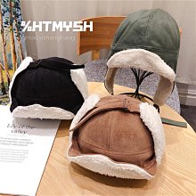 飛行帽 雷鋒帽男女士帽ins秋冬天東北防寒帽子騎車護耳加厚防風保暖棉帽 歷史價格詳細信息