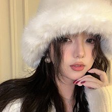 冬季加厚毛絨帽女大頭圍保暖護耳包頭帽可愛小熊耳朵帽子逛街冷帽 歷史價格詳細信息