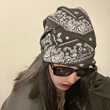 四季套頭帽子男女薄款秋冬包頭帽韓版潮夏季化療帽睡帽空調頭巾帽(SL) 歷史價格詳細信息