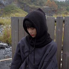 巴拉克拉法帽灰色針織帽子女秋冬季2023新款洋派保暖護耳毛線帽男 歷史價格詳細信息