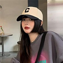 棒球帽 男女同款 鴨舌帽 女顯臉小雙G黑色鴨舌帽遮陽帽可調整遮陽帽 7-小小鋪子 歷史價格詳細信息