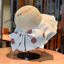 蝴蝶結大沿漁夫帽夏季新款冬季戶外可摺疊防曬帽子女草編遮陽帽潮 歷史價格詳細信息