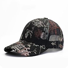 棒球帽國潮中國風麻將男女四季帽子過年恭喜發財情侶鴨舌帽棒球帽 歷史價格詳細信息