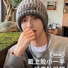 粗針織毛線帽子女秋冬季手工編織保暖護耳漁夫帽時尚百搭水桶盆帽#促銷 #現貨 #可開發票 歷史價格詳細信息