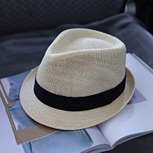 草帽 夏Ins麦秆草渔夫遮阳帽显脸小优雅法式复古小礼帽女海边度假出游~熱銷 歷史價格詳細信息