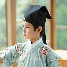 男童漢服帽子古裝發飾頭巾抹額唐制幞頭明制大帽書童帽國學表演服 歷史價格詳細信息