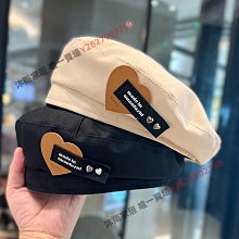 韓國ins網紅愛心貝雷帽女夏季薄款透氣畫家帽春秋綢緞百搭八角帽【沐雨家居】 歷史價格詳細信息