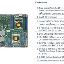 超微 SUPERMICRO X10DAL-I-O 後擋板 歷史價格詳細信息