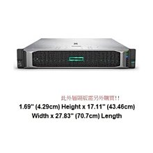 ●附600GB HDDx3●HPE ProLiant DL360 Gen10 (867959-B21) 熱抽機架伺服器【Intel S4208 / 16GB記憶體 / P408i-a / 500W*1】 歷史價格詳細信息