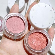 現貨：腮紅膏盤泥三色曬紅高光修容眼影一體體腮藍粉紫女自然01 歷史價格詳細信息
