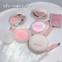 可愛腮紅小熊毛絨帽女秋冬季保暖護耳包頭帽子圍巾手套一體三件套 歷史價格詳細信息