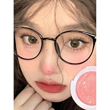 清透感碎閃妝腮紅泥膏眼影多用新手初學者黨珠光微閃提亮自然 歷史價格詳細信息