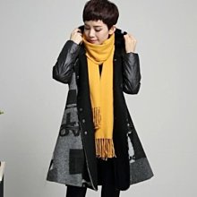 羊毛 大衣 毛呢 外套-連帽寬鬆繫帶長款女外套4色74bi82[獨家進口][米蘭精品] 歷史價格詳細信息