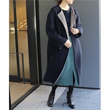 #大衣｜古著大衣｜ vintage中古外套｜復古｜開衫格子大 歷史價格詳細信息