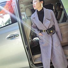《巴黎拜金女》羊毛時髦極了圍巾款雙面呢大衣斗篷 歷史價格詳細信息