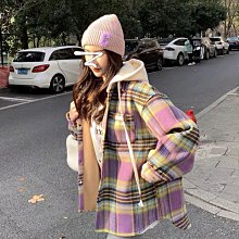 ◎緹蕾雅◎高級訂製設計款韓版寬鬆超大真狐狸毛領雙面羊毛大衣送腰帶實拍/洋裝加絨口罩正韓羽絨針織外套禮服毛帽保護貼/現+預 歷史價格詳細信息