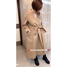 Max Mara 80%羊駝毛+小羊毛+狐狸毛+水貂毛 莫蘭迪淺奶茶色繫帶大衣 歷史價格詳細信息