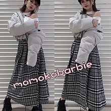 裙子 新款不規則格子半身裙 a字過膝長裙 後腰鬆緊 女高腰a字中長裙設計感黑色半身裙春-羊城故事 歷史價格詳細信息