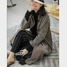 好棒棒衣舍_慵懶風超寬鬆大碼細格子亞麻套頭衫上衣_文藝氣質飄逸(6-8) 歷史價格詳細信息