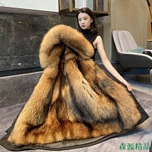MIKI精品過膝連帽秋冬長款2022羊毛緊身羊絨大衣斗篷女時尚大衣狐狸毛領搭配雙面呢新款 KIJK 歷史價格詳細信息