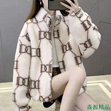 加絨加厚羊羔絨外套女冬季新款韓版學生可愛寬松刺繡開衫立領衛衣 歷史價格詳細信息
