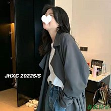 MIKI精品長款風衣外套女2022春秋新款英倫風簡約氣質設計感早春大衣女 歷史價格詳細信息