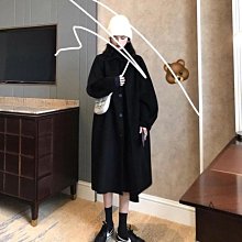 【熱賣精選】大衣外套女中長款薄款氣質大衣韓版寬鬆休閒 歷史價格詳細信息