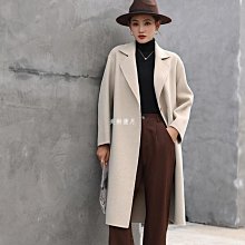 【現貨】毛呢大衣男秋冬季中長款韓版潮流西裝領風衣寬松帥氣男士呢子外套-cici隨心購1 歷史價格詳細信息