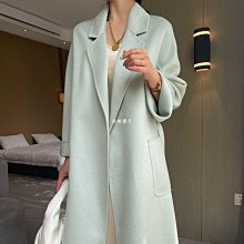 羊毛 大衣 毛呢 外套-水波紋雙面羊絨過膝女外套8色74bi20[獨家進口][米蘭精品] 歷史價格詳細信息