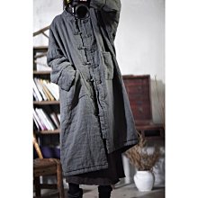 復古藝文盤扣立領羽絨棉服女寬鬆加厚百搭保暖麵包服外套棉襖 歷史價格詳細信息