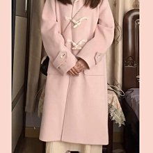 毛呢外套女秋冬季2023新款高級感小個子中長款赫本風西裝格子大衣_佳美優品 歷史價格詳細信息