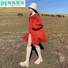 雙面羊絨呢子大衣女冬季加厚2023新款高級感中長款小個子毛呢外套_佳美優品 歷史價格詳細信息