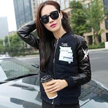 羽絨夾克 羽絨衣 短款-冬季韓版拼接女裝修身顯瘦女外套3色72i41[獨家進口][米蘭精品] 價格比較,價格查詢,歷史價格詳細信息