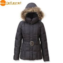 荒野 wildland  女款 貉子毛單件式保暖羽絨外套_ 92111 黑色 歷史價格詳細信息