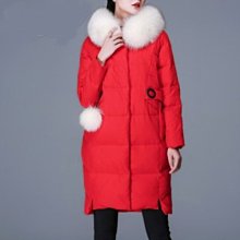 羽絨夾克 連帽外套-狐狸毛領袖口寬鬆短版女外套6色73wc16[獨家進口][米蘭精品] 歷史價格詳細信息