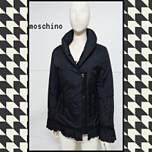 MOSCHINO-黑色愛心羔羊皮保齡球包/參考市價2萬-極新真品 歷史價格詳細信息
