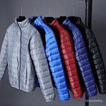 輕薄羽絨服男士立領短款大碼薄款保暖時尚白鴨絨冬季新款輕型外套【zero潮流屋】 歷史價格詳細信息