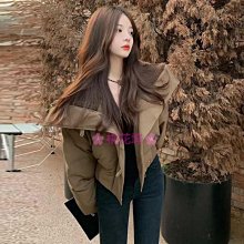 羽絨服 紅袖高級感大牌羽絨服冬季新款女裝正肩雙拉鏈立領連帽長外套 歷史價格詳細信息