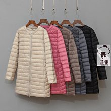 羽絨服 輕薄羽絨服 無領菱形格輕薄羽絨服女輕便超薄款內外穿內膽大碼V領中老年短款 歷史價格詳細信息