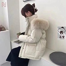 羽絨服 紅袖高級感大牌羽絨服冬季新款女裝正肩雙拉鏈立領連帽長外套 歷史價格詳細信息