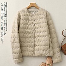 實拍冬季新款ins潮小個子中長款過膝奶茶色羽絨服外套女~梅梅服飾 歷史價格詳細信息