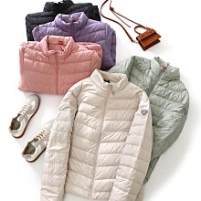 羽絨服 反季牛角扣羽絨服女中長款冬季新款過膝寬松大毛領白鴨絨外套 歷史價格詳細信息
