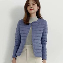 羽絨服 輕薄羽絨服 無領菱形格輕薄羽絨服女輕便超薄款內外穿內膽大碼V領中老年短款 歷史價格詳細信息