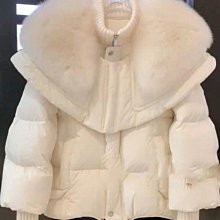 羽絨服女　2024冬裝新款設計感外套潮 大衣女　保暖外套女　撞色拼接針織袖洋氣羽絨服女~梅梅服飾 歷史價格詳細信息