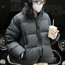 韓版 立領 羽絨外套 黑色 粉色 鋪棉外套 保暖 加厚 防風 情侶裝 中性 男女通款 歷史價格詳細信息