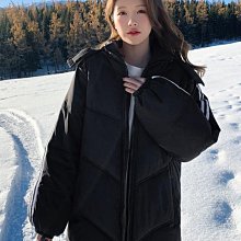 ins港風羽絨棉服女冬韓系加厚短版小個子設計感大毛領麵包服棉衣 歷史價格詳細信息