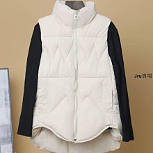 羽絨背心 羽絨馬甲 羽絨外套 胖mm大碼棉服 馬甲女 短款韓版學生秋冬百搭寬松馬夾 羽絨棉坎肩外套 歷史價格詳細信息
