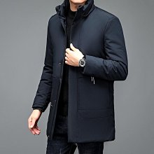 新款冬季男士羽絨服內膽中老年長袖立領保暖加厚羽絨內衣外套棉襖【zero潮流屋】 歷史價格詳細信息